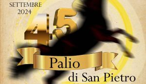 45° Palio di San Pietro Locandina/Manifesto ufficiale